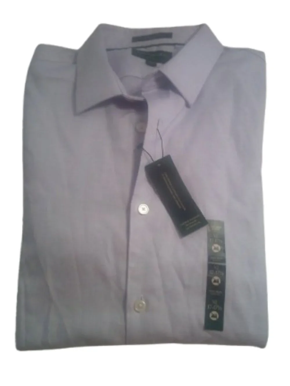 Banana Republic Mens Untucked Fit Dress Shirt Sz XL NWT Lavendar Color 46